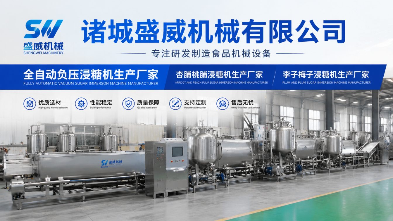 庆阳为果脯加工提供负压浸糖方案
